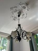 Bijzondere kroonluchter met kelkvormige ornamenten, Ophalen, Gebruikt, Glas