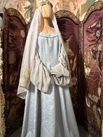 Vintage theater jurk met metalen kroon hoofdtooi Middeleeuws, Verzenden, Dames