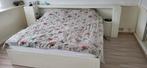 2 pers bed 180x200+ombouw+elektrisch verstelbare bodems, Ophalen, Gebruikt, Tweepersoons