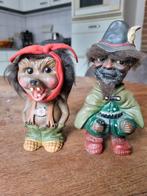 2 mooie Heico Trollen,  wiebel hoofden. Jaren 60 Vintage, Ophalen of Verzenden, Zo goed als nieuw