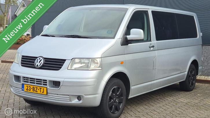 Volkswagen Transporter 2.5 TDI340 Budgetline DC APK 24-10-26, Auto's, Bestelauto's, Bedrijf, Te koop, ABS, Airbags, Alarm, Boordcomputer