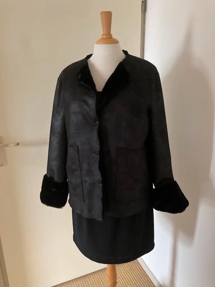 VANILIA, Kleding | Dames, Jasjes, Kostuums en Pakken, Zo goed als nieuw, Maat 42/44 (L), Zwart, Verzenden