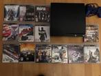 PS3 Bundel: Slim + Controller(s) met 13 ps3 games, Ophalen, 250 GB, Zo goed als nieuw, Met 1 controller
