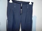 High Use stretch broek stoere details banden zilver hardware, Kleding | Dames, Verzenden, Zwart, High use, Zo goed als nieuw