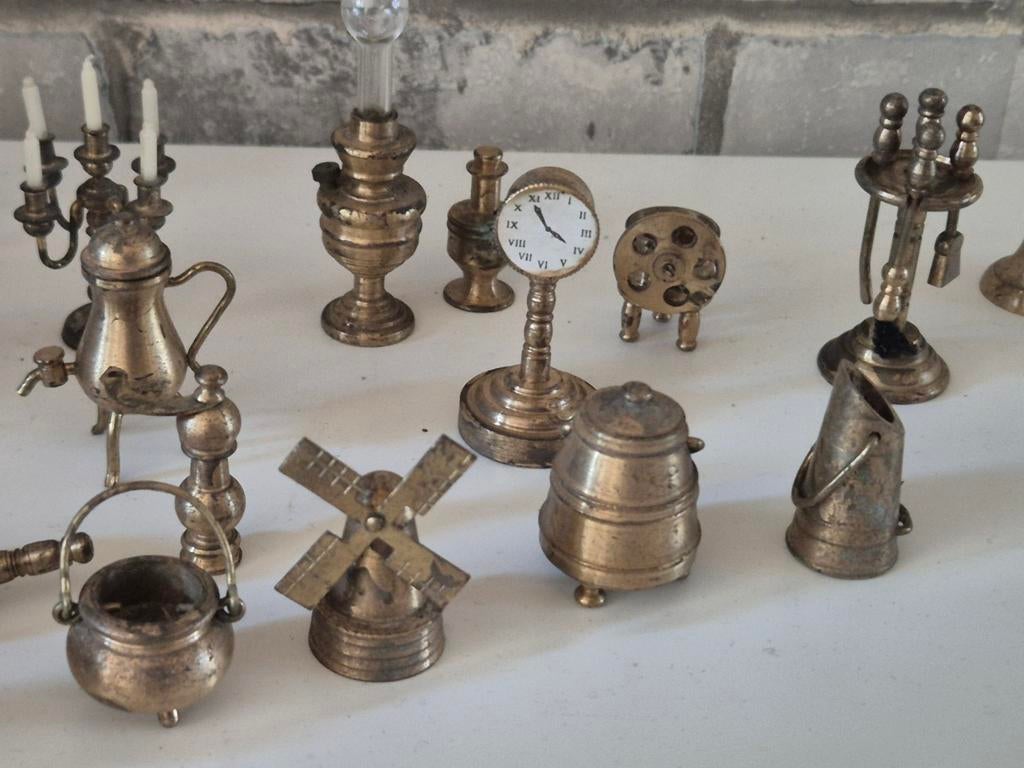 Miniatuur Poppenhuis Accessoires Set, Ophalen of Verzenden
