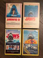 Jaws - compleet Ex rentals, Cd's en Dvd's, VHS | Film, Alle leeftijden, Verzenden, Gebruikt