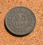 Munt - België 25 centimes 1915., Ophalen of Verzenden, België, Losse munt