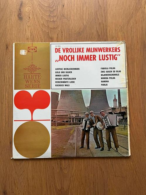 Vintage LP De vrolijke mijnwerkers “noch immer lustig”, Cd's en Dvd's, Vinyl | Verzamelalbums, Gebruikt, Overige genres, 12 inch