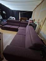 Grote paarse bank, Huis en Inrichting, Banken | Bankstellen, Ophalen, 250 tot 300 cm, Gebruikt, Minder dan 75 cm