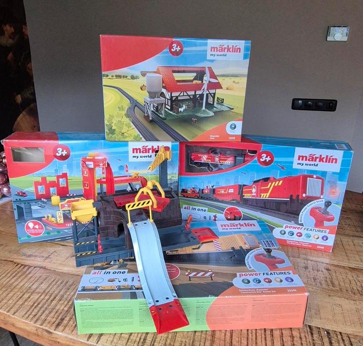 Märklin My World Sets + extra Rails, Hobby en Vrije tijd, Modeltreinen | H0, Zo goed als nieuw, Wisselstroom, Märklin, Ophalen of Verzenden