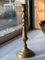 Bronzen kandelaar 73 cm, Antiek en Kunst, Ophalen of Verzenden, Koper of Brons