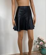 Rock Chic zwart leren rok T Hilfiger 40 Nieuw, Maat 38/40 (M), Zwart, Ophalen of Verzenden, Zo goed als nieuw