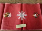 Kerst tafellopertje 75 x 28 cm, Ophalen of Verzenden, Zo goed als nieuw, Handborduren, Onderdeel of Toebehoren