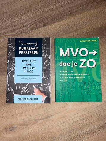 Boeken over Duurzaamheid & MVO beschikbaar voor biedingen