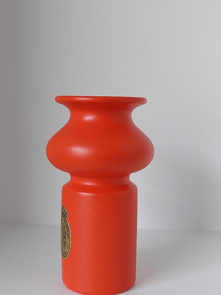 VAAS MODICA GOUDA KERAMIEK Oranje, Antiek en Kunst, Antiek | Vazen, Ophalen