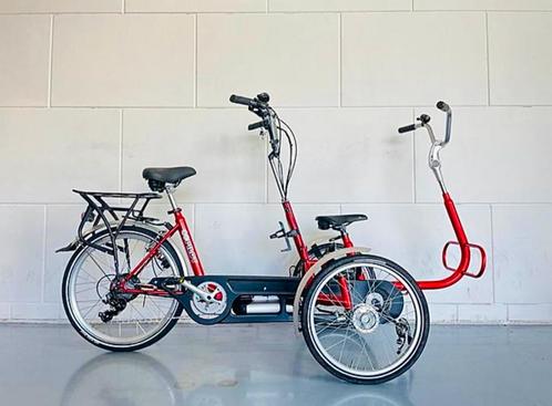 Huka Copilot 3. Stabiele ouder kind tandem. Nieuwe elektra!, Fietsen en Brommers, Fietsen | Tandems, Zo goed als nieuw, Minder dan 10 versnellingen