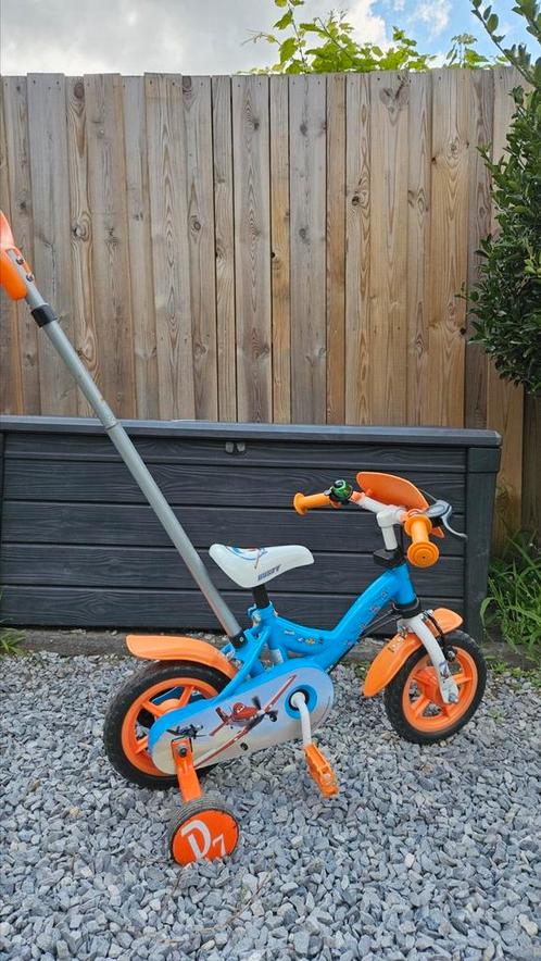 Kinderfiets, Fietsen en Brommers, Fietsen | Kinderfietsjes, Zo goed als nieuw, Minder dan 16 inch, Zijwieltjes, Ophalen of Verzenden
