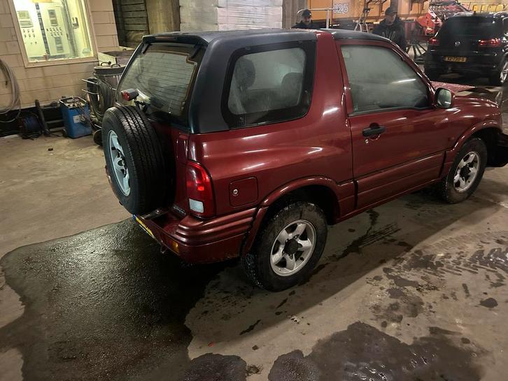 Suzuki Grand Vitara - Onderdelen of Compleet + Soft Dak, Auto diversen, Schadeauto's, Suzuki, Handgeschakeld, Benzine, SUV of Terreinwagen