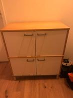 Berken opbergkast / kantoorkast 85x43x95cm, Ophalen of Verzenden, Zo goed als nieuw