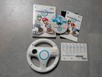 Mario Kart Wii met stuur, Spelcomputers en Games, Racen en Vliegen, Ophalen of Verzenden, Zo goed als nieuw, 3 spelers of meer