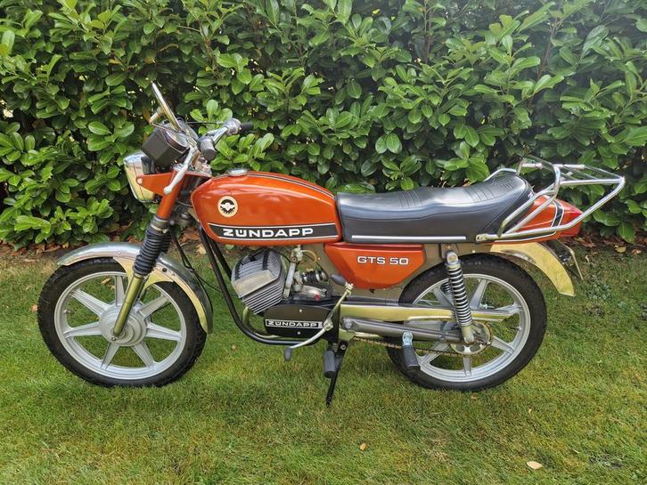 Zundapp GTS 50, Concours staat!, Fietsen en Brommers, Brommers | Zundapp, Nieuw, GTS50, Ophalen of Verzenden