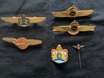 Wing Militaire luchtvaart KL, Fokker, koninklijkluchtmacht, Ophalen of Verzenden, Gebruikt, Overige onderwerpen, Button