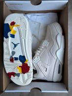 Air Jordan 4 retro blank canvas, Kleding | Heren, Schoenen, Wit, Nieuw, Ophalen of Verzenden, Sneakers of Gympen