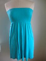 H&M jurk zonnejurk aqua blauw maat S, Maat 38/40 (M), Blauw, Ophalen of Verzenden, Zo goed als nieuw