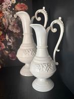 Geweldige oude Victoriaanse kruiken/ vazen Engeltjestin, Ophalen of Verzenden