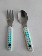 Vork en lepel, Ophalen of Verzenden, Gebruikt, Rvs of Chroom