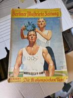 Berliner illustrirte tijdschrif Olympische spelen 1936, Ophalen of Verzenden, 20e eeuw of later, Gelezen