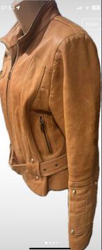 Leren jas ., Kleding | Heren, Jassen | Winter, Ophalen of Verzenden, Zo goed als nieuw, Bruin