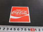 sticker Drink COCA COLA   frisdrank, Verzamelen, Stickers, Ophalen, Zo goed als nieuw, Bedrijf of Vereniging