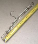 Retro inschuifbare inklapbare ijzeren kleerhanger 28 / 42 cm, Verzamelen, Retro, Ophalen of Verzenden, Overige typen