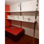 Winkelinrichting wandijzers, planken, banken, kledinghangers, Aankleding binnen, Ophalen, Gebruikt, Inrichting