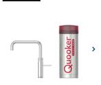 Quooker kraan chrome Square 3 in 1 gebruikt, Ophalen of Verzenden, Gebruikt