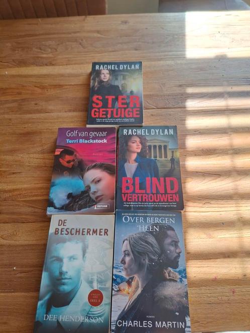 Christelijke Thrillers - 5 Boeken, Boeken, Thrillers, Gelezen, Nederland, Ophalen of Verzenden