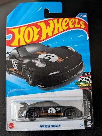 Hot Wheels Porsche 911 GT3 - Long card beschikbaar voor biedingen