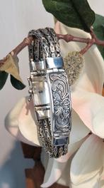 Best to Buddha armband David 3delig curve 925Zilver, Sieraden, Tassen en Uiterlijk, Armbanden, Ophalen of Verzenden, Nieuw, Zilver