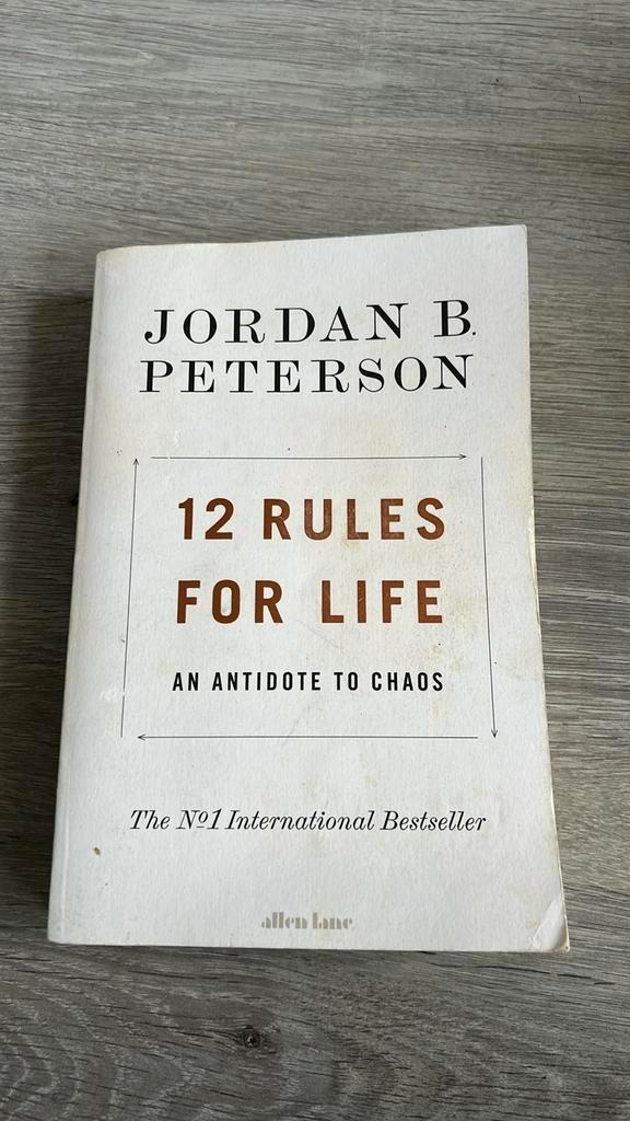 12 Rules for Life - Jordan B. Peterson, Boeken, Psychologie, Zo goed als nieuw, Overige onderwerpen, Ophalen of Verzenden