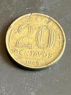 20 Centavos 1949 Brazilie, Postzegels en Munten, Munten | Amerika, Zuid-Amerika, Losse munt, Verzenden