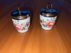 Royal Worcester Porselein Eierdopjes, Ophalen of Verzenden
