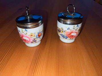 Royal Worcester Porselein Eierdopjes beschikbaar voor biedingen
