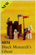 Lego Castle Black Knights 6034 Black Monarch's Ghost, Ophalen of Verzenden, Gebruikt, Complete set, Lego