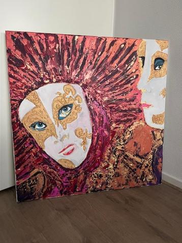 Heel groot schilderij beschikbaar voor biedingen