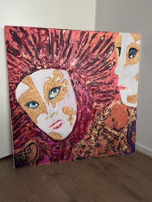 Heel groot schilderij, Antiek en Kunst, Kunst | Schilderijen | Modern, Ophalen