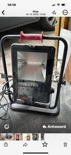 Vetek bouwlamp, Ophalen, Gebruikt, Met statief, Lamp met armatuur