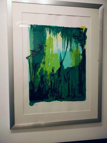 Carry Tefsen Actrice Green Forrest Zeefdruk beschikbaar voor biedingen