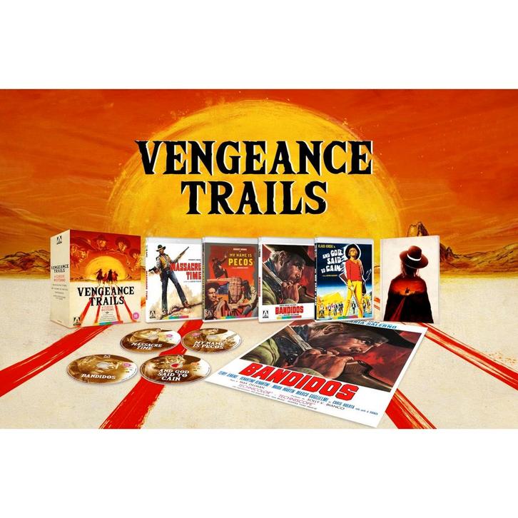 Vengeance Trails - Arrow - Limited Edition Blu-ray Boxset, Cd's en Dvd's, Blu-ray, Zo goed als nieuw, Boxset, Verzenden