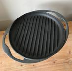 Le Creuset Grillpan, mat zwart  26x32 cm, Keramische plaat, Overige typen, Gebruikt, Ophalen